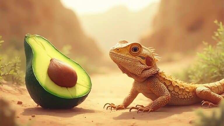 bearded dragon avocado caution