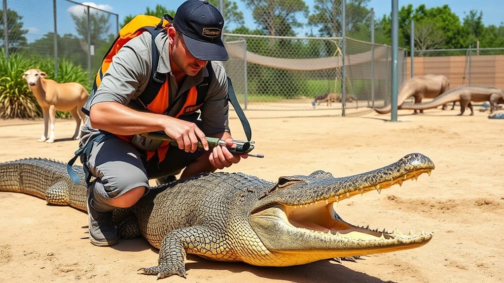 effective crocodile training methods