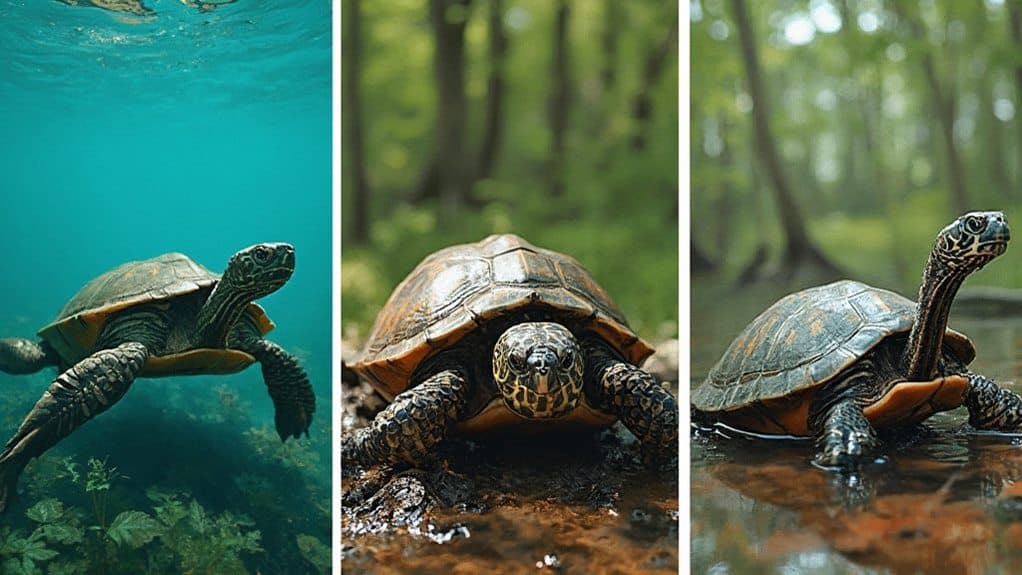 turtle colors vary widely