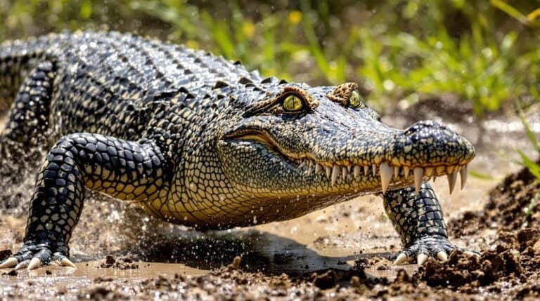 alligator running speed limits