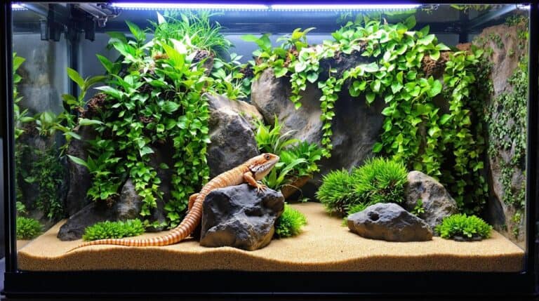 bearded dragon habitat design