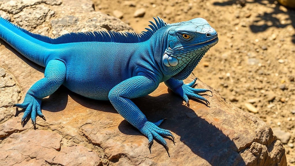 blue iguana size metrics