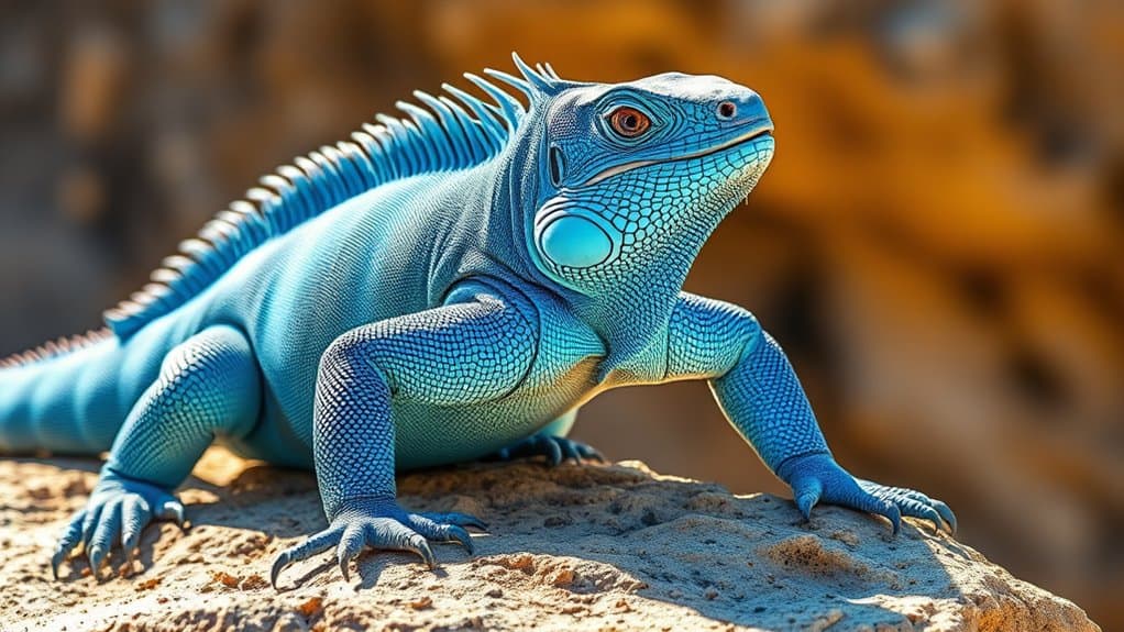 blue iguanas weight range