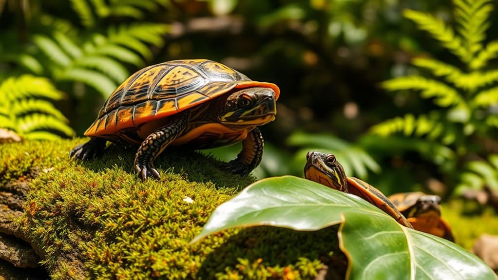 box turtles territorial behavior