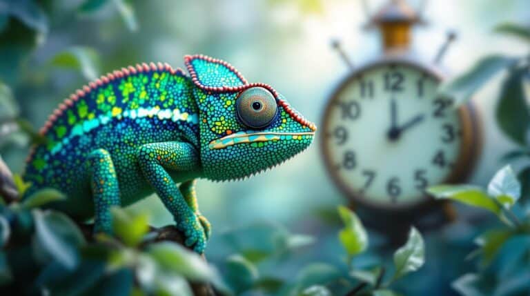 chameleons live up to 10