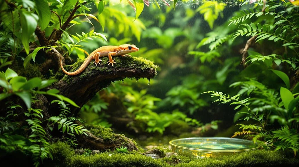 crested gecko habitat design