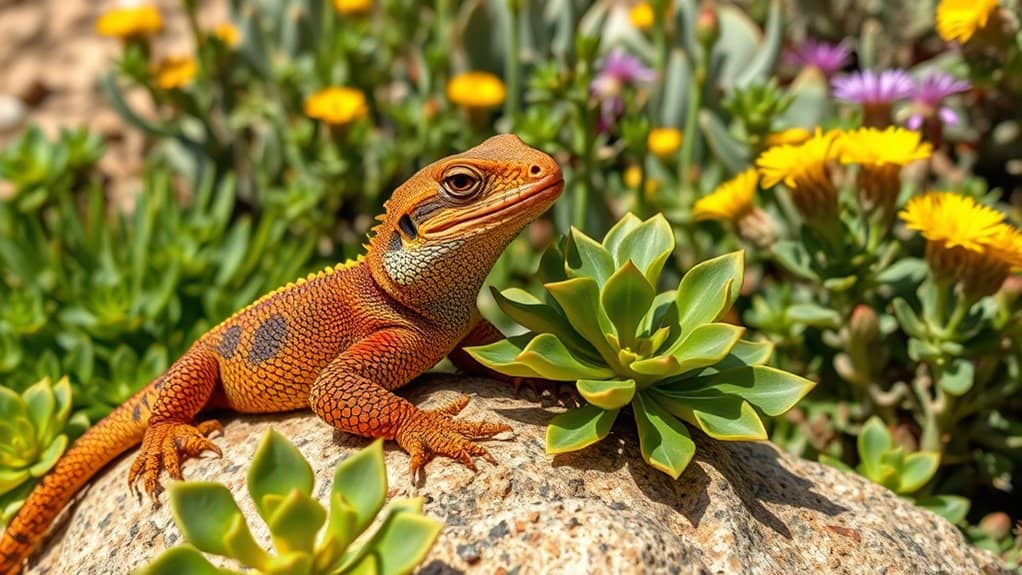 desert dwelling reptilian species