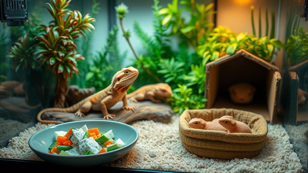 nurturing baby reptiles needs